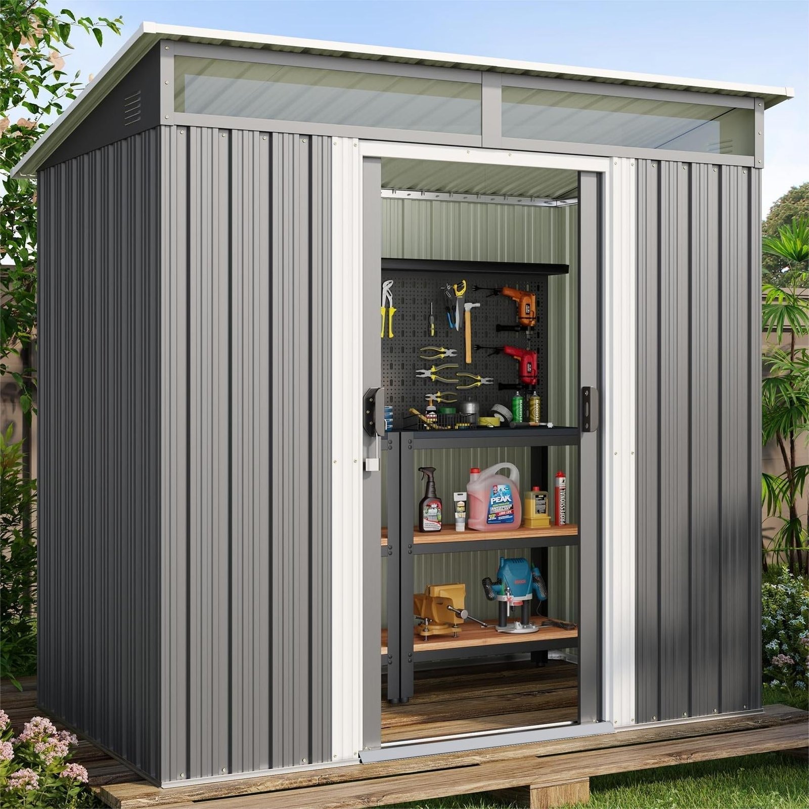 Lofka-Outdoor-Storage-Shed-with-with-Sliding-Doors-6x4-Metal-Garden-Shed-with-Transparent-Panel-Windows-for-Patio-Lawn-Gray_5591ea74-53ba-429b-9498-465cc690576f.d34cb337cb557a15ebb700.jpg